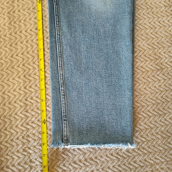 RE/DONE 70s stove pipe jeans in light stone - Picture 8 of 11